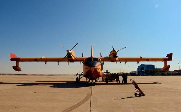 43 Grupo: la unidad de extinción de incendios del Ejército del Aire