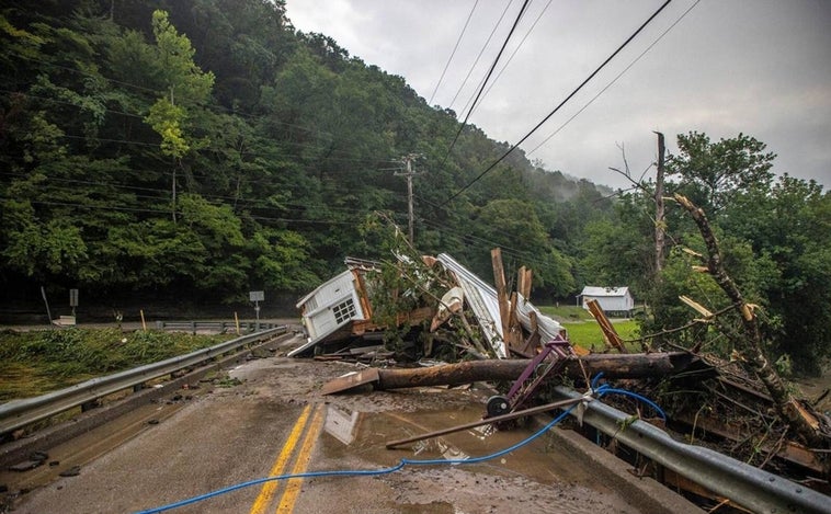 Las inundaciones en Kentucky causan al menos 25 muertos y las autoridades temen que el número «sea mucho mayor»