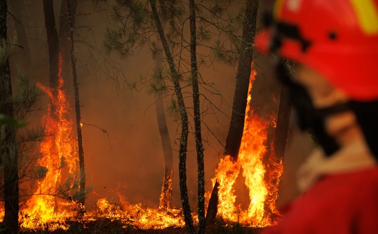 Más de 4.000 hectáreas arden en Vila Portugal, cerca de Galicia y Zamora