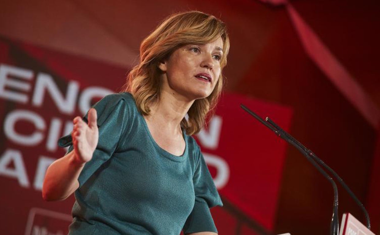 Convención del grupo socialista en Madrid con Pilar Alegría