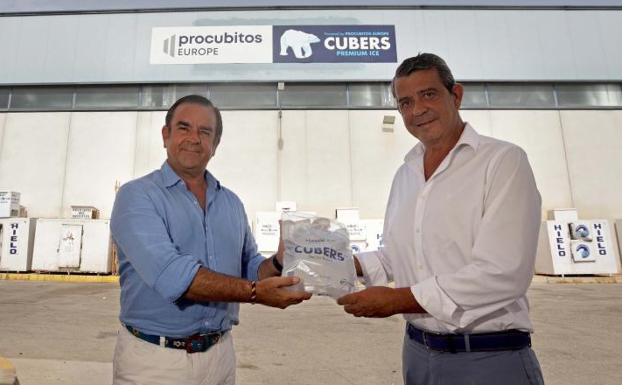 Miguel Ángel Vázquez, director general de Procubitos, y Fernando Plazas, CEO de la empresa