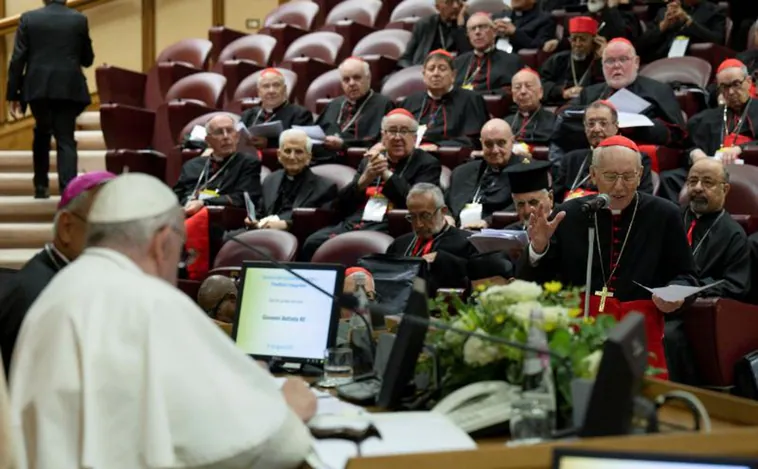 Los cardenales: «Esperamos tener Papa por mucho tiempo, esto no es un precónclave»