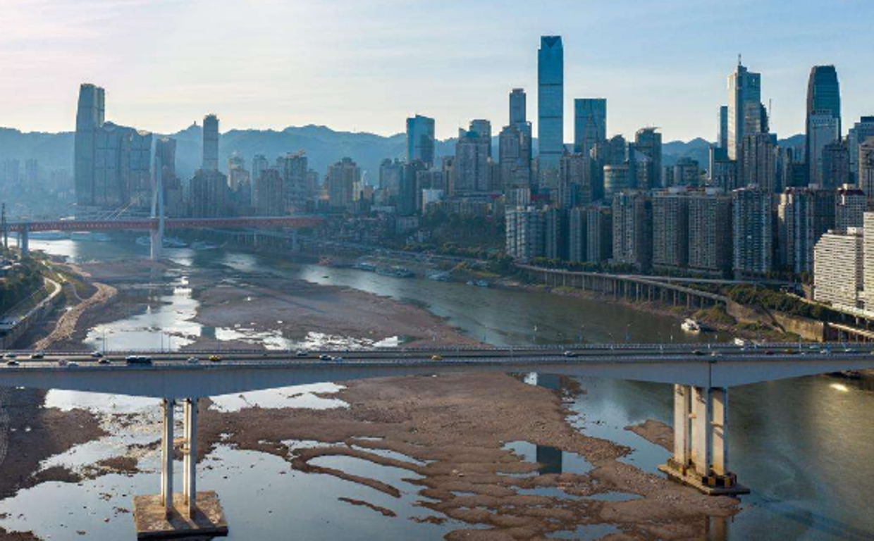 Imagen de archivo de la sequía en China