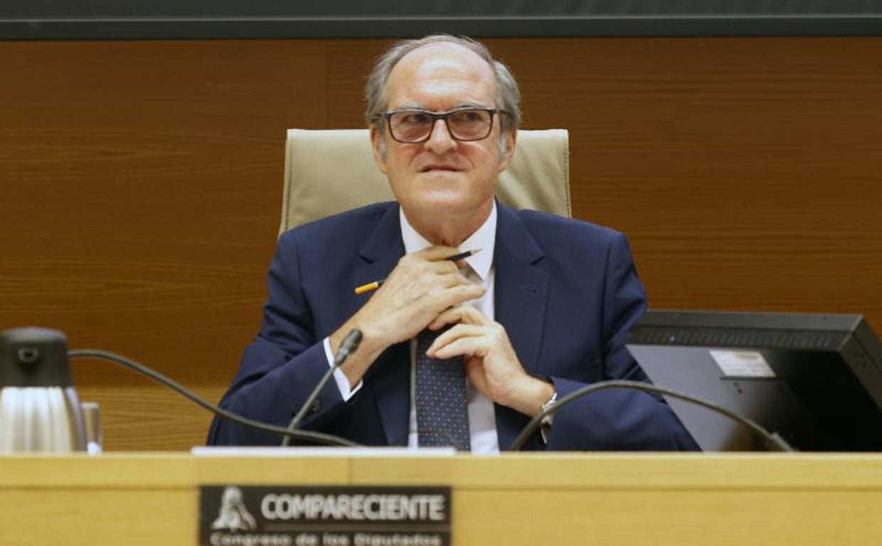 El Defensor del Pueblo, Ángel Gabilondo, este martes en el Congreso