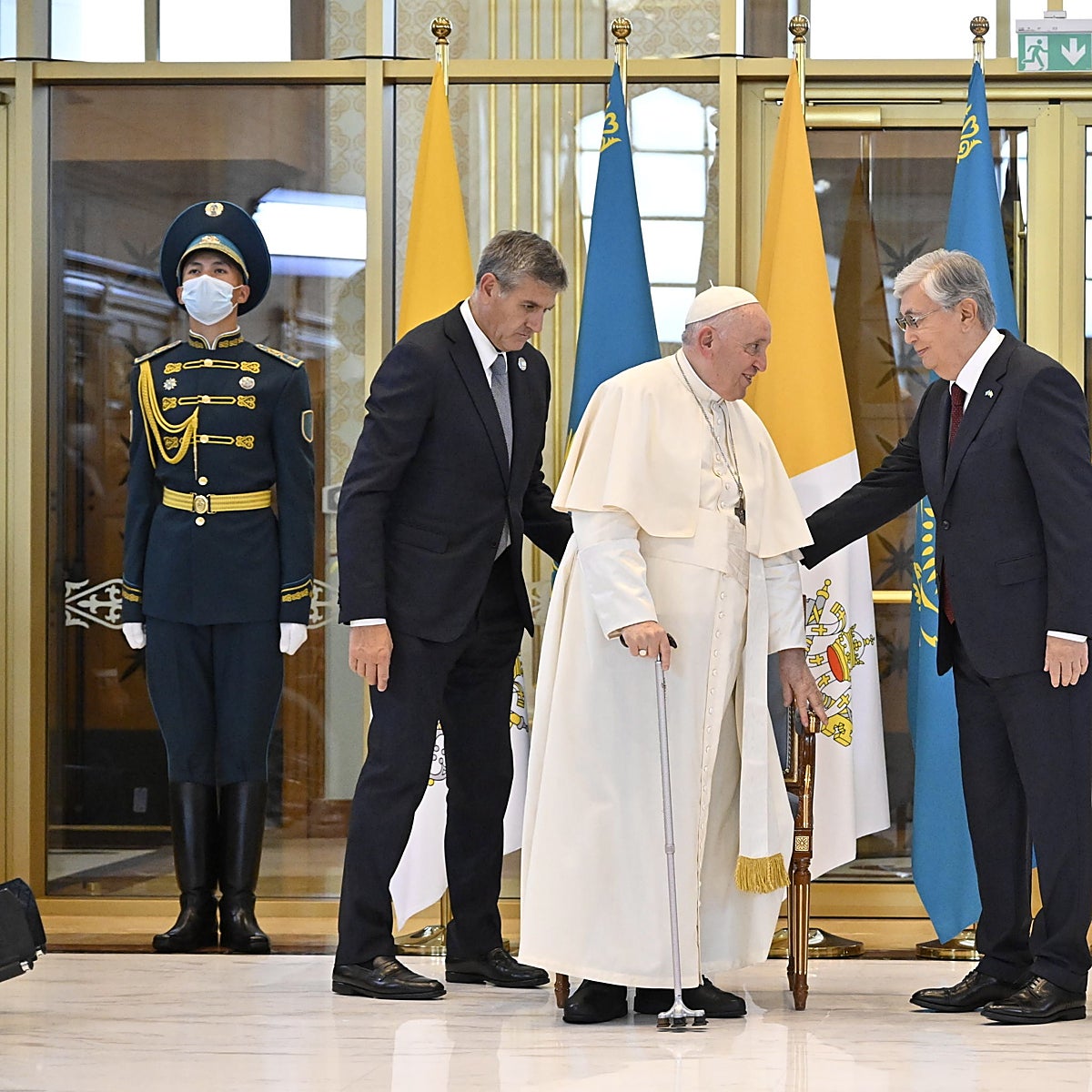 El Papa lanza desde Kazajistán una llamada a destensar las relaciones internacionales