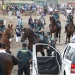 Controles de la Guardia Civil en Tordesillas para evitar altercados en el encierro que sustituye al Toro de la Vega