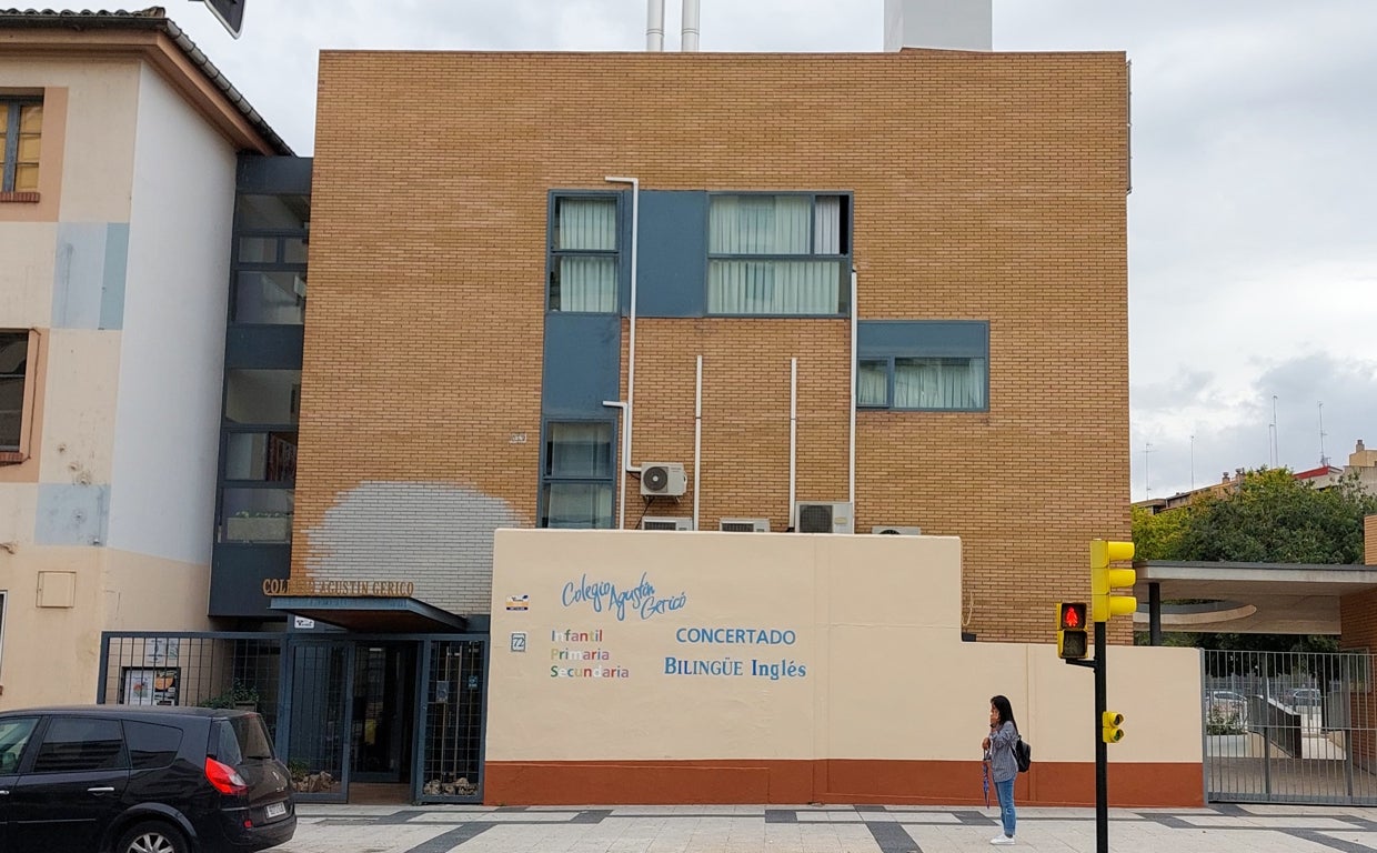 Saray y su hermano estudian en el colegio concertado Agustín Gericó de Zaragoza