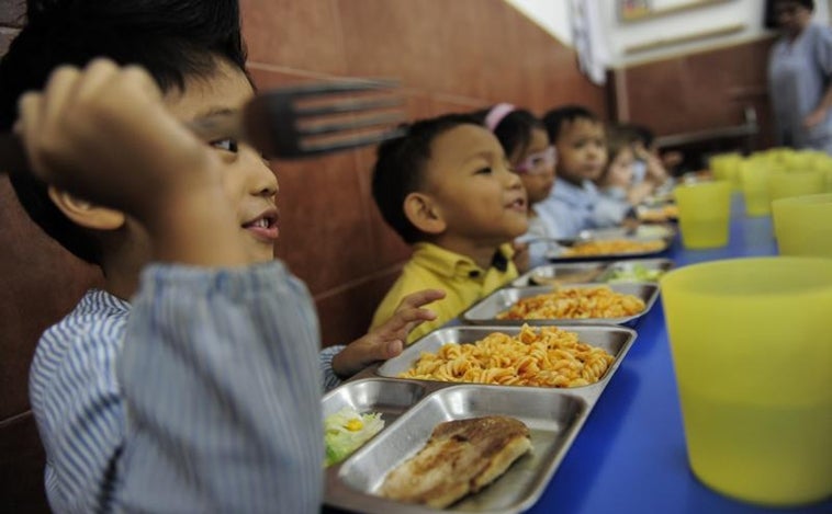 Al menos el 5% de la comida de los menús escolares tendrá que ser ecológica