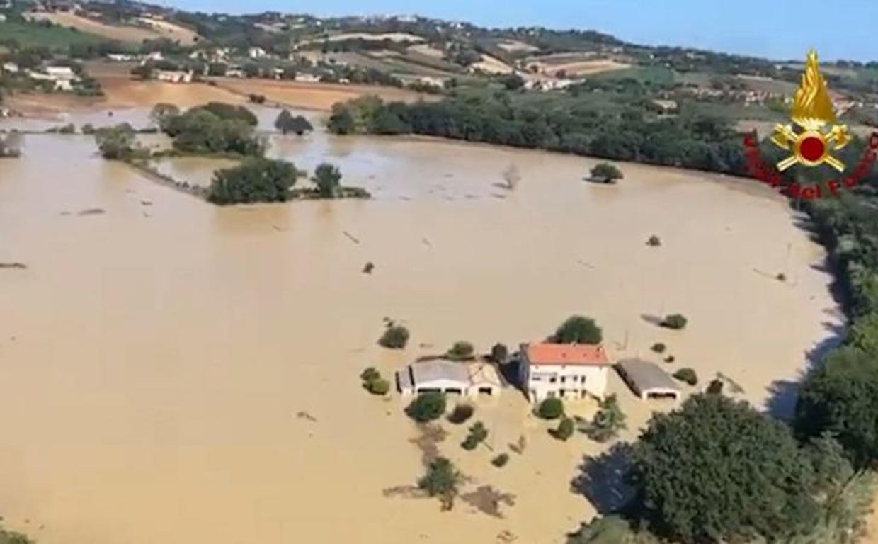 Inundaciones en la provincia de Ancona