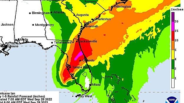 Previsión de lluvia