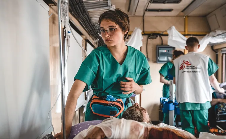 «El personal médico en Ucrania hace una labor loable y resiliente»