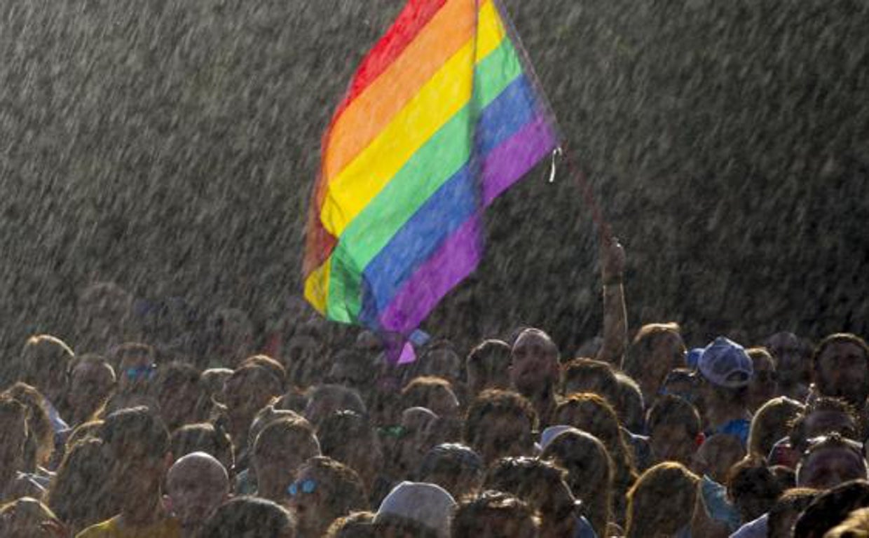 Imagen de archivo de una manifestación del orgullo gay