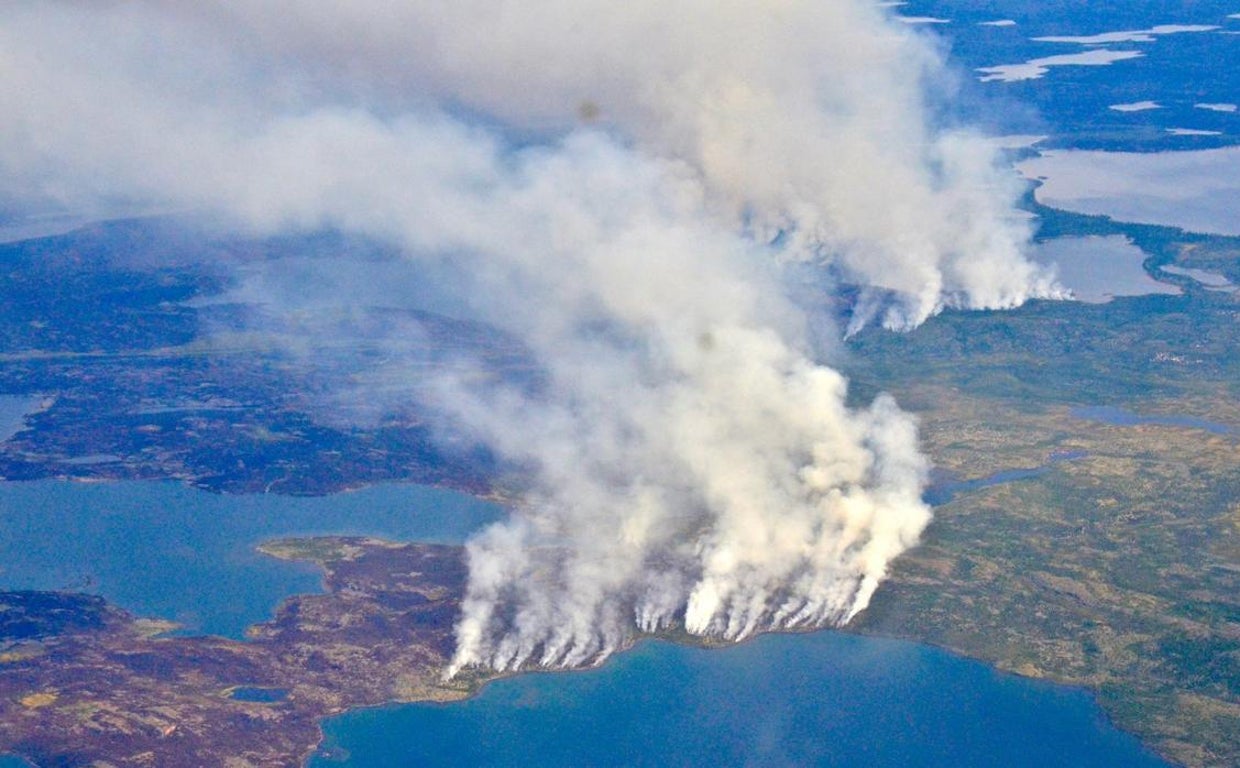 Incendio en el Ártico