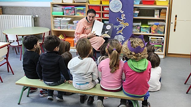 Imagen de archivo de un aula de Infantil
