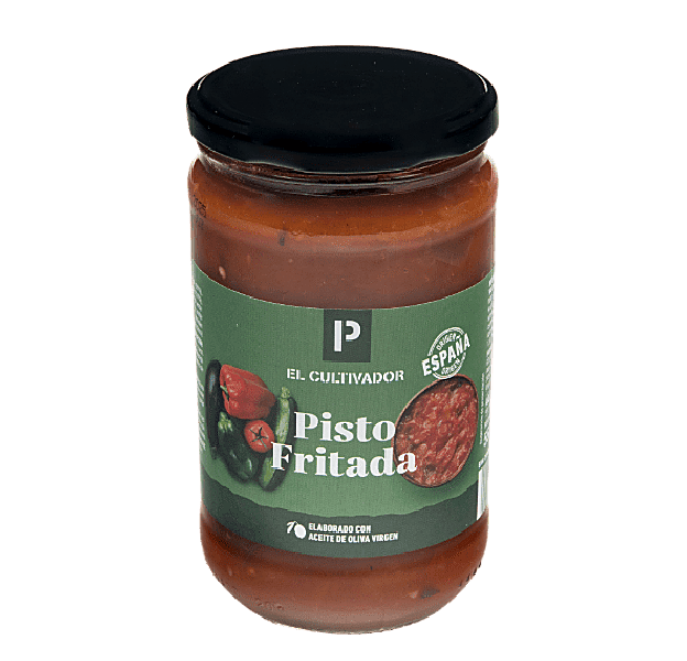 Pisto Fritada de la marca 'El Cultivador', comercializado en los supermercados Aldi