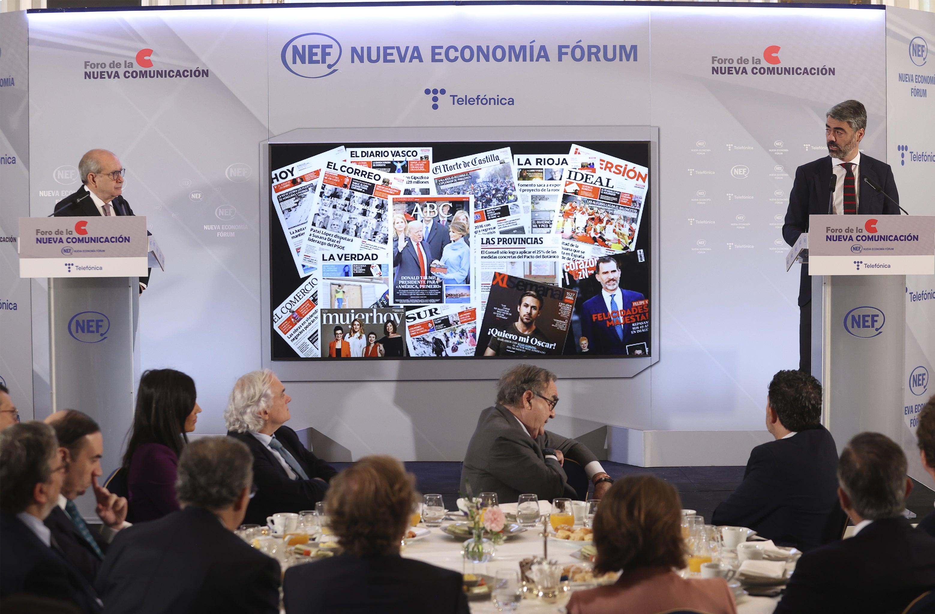 Galería: Luis Enríquez en Nueva Economía Fórum, en imágenes