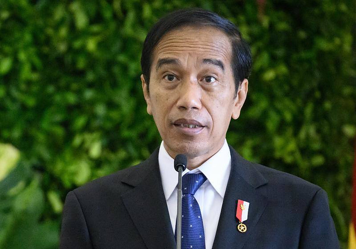 El presidente de Indonesia, Joko Widodo