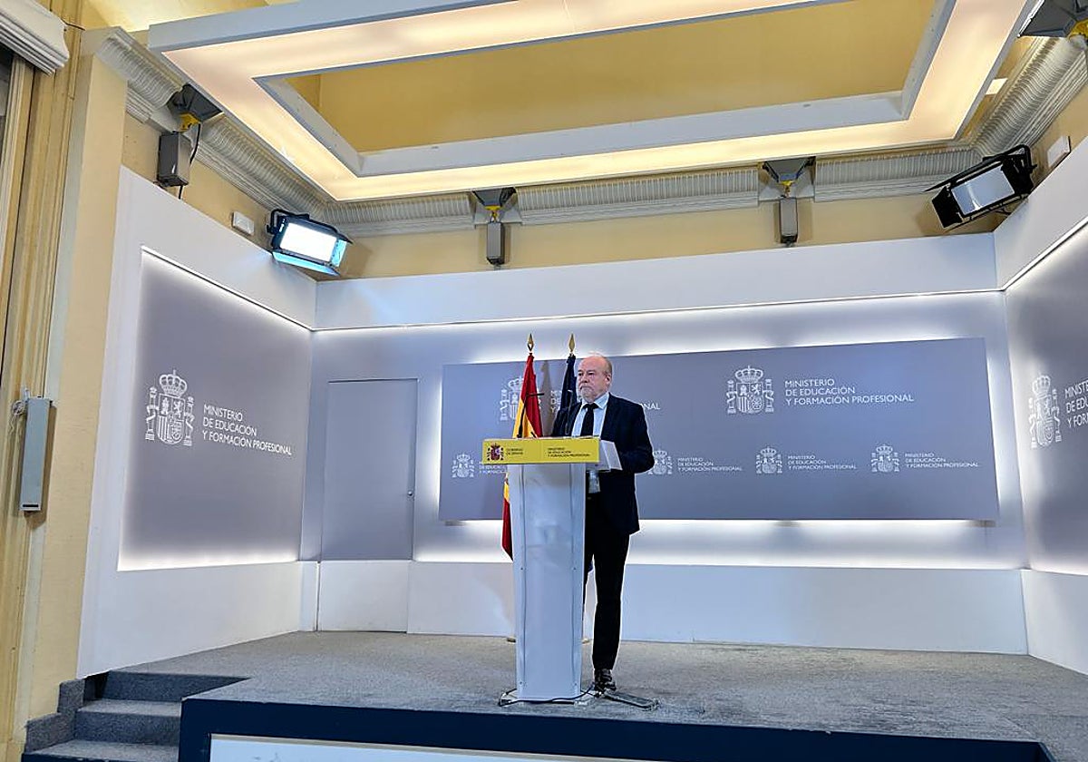 El secretario de Estado, José Manuel Bar