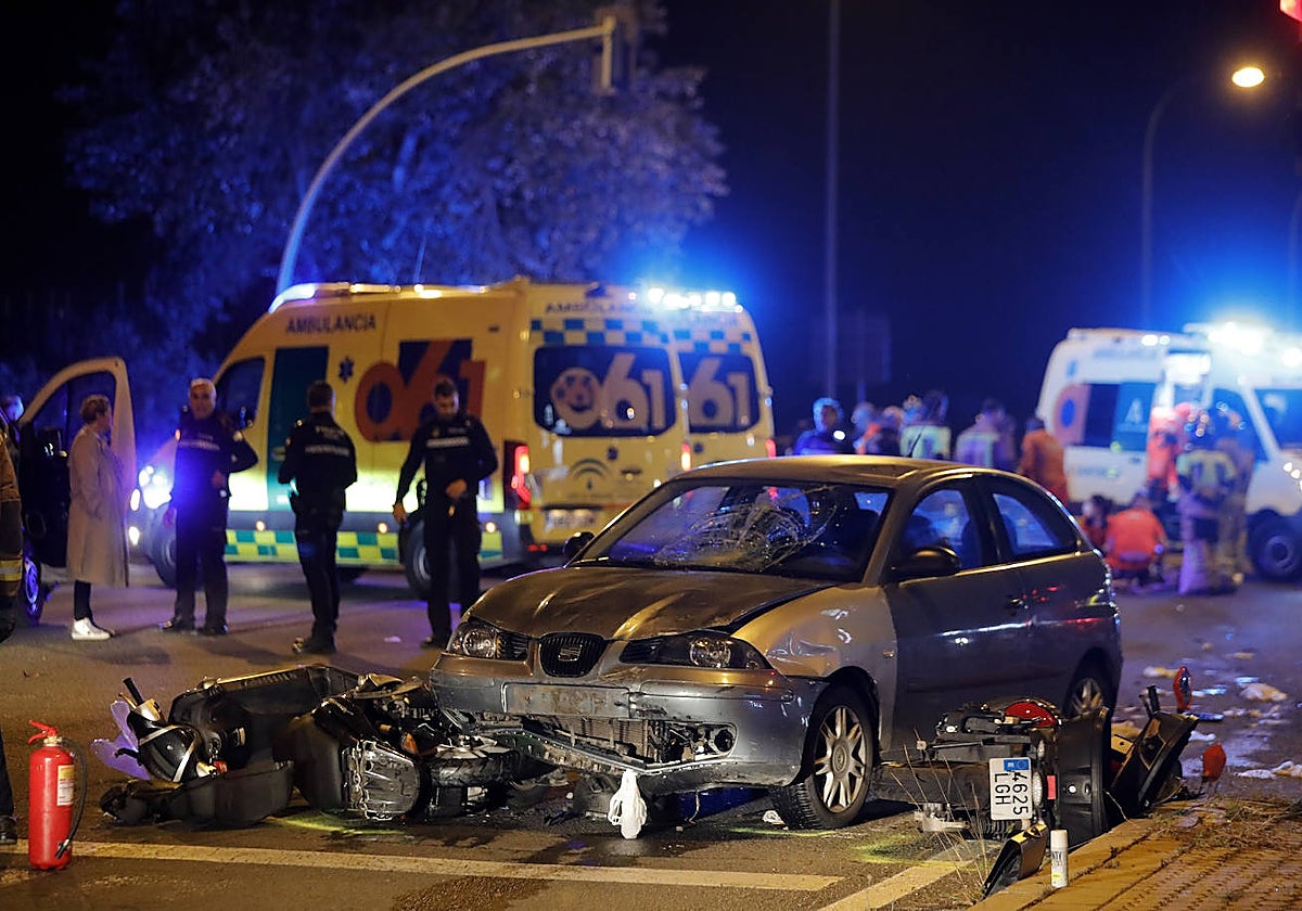 Un accidente de tráfico