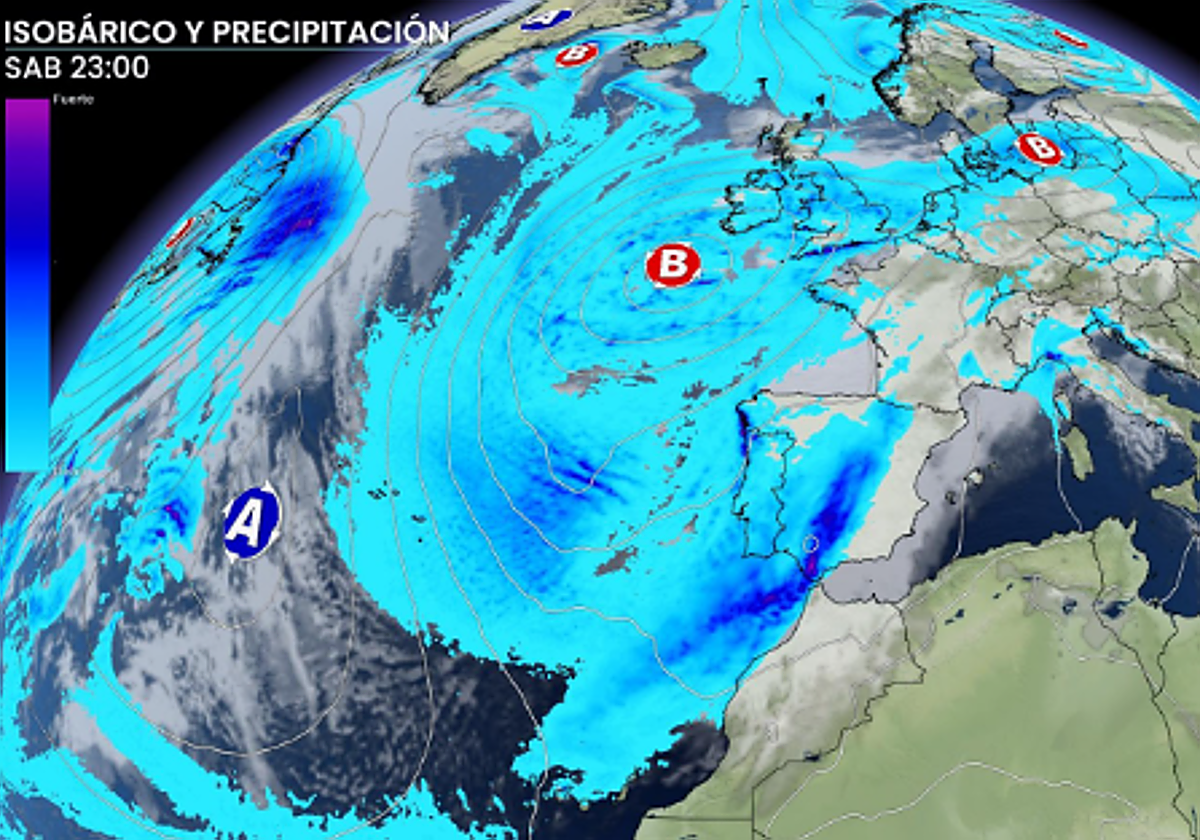 Previsión meteorológica de eltiempo.es para Nochebuena