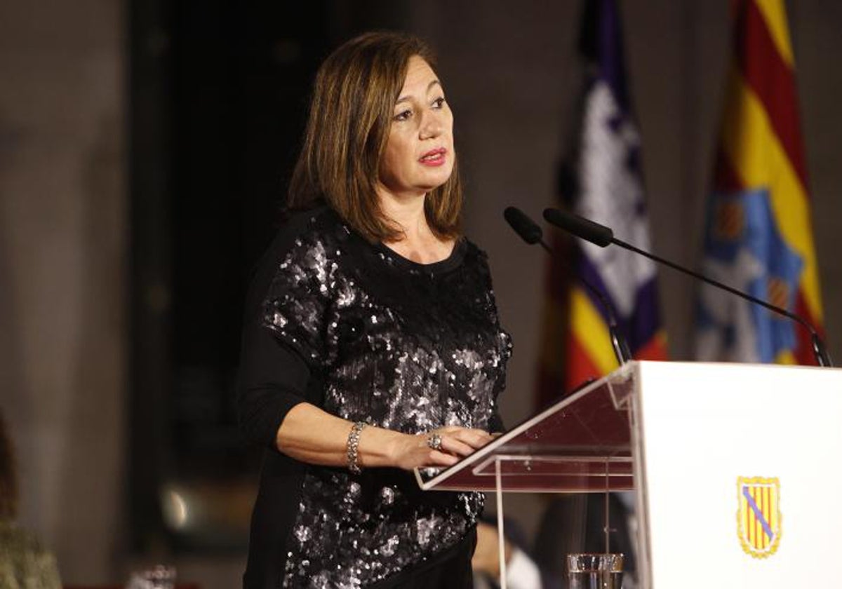 La presidenta del Govern, Francina Armengol