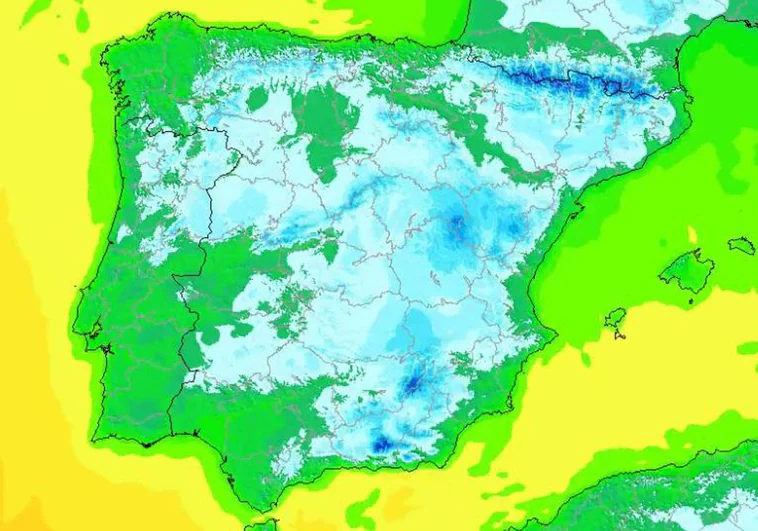 Lo peor del invierno aún no ha llegado a España: nevadas y hasta 10 grados menos en estas zonas