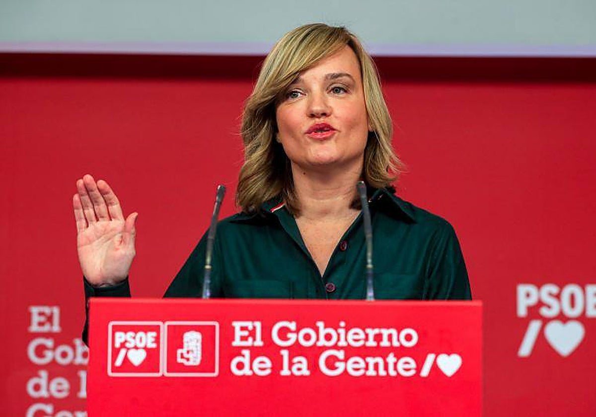 La ministra de Educación, Pilar Alegría