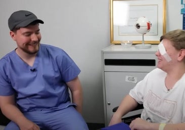 El youtuber Mr Beast paga la operación a 1.000 invidentes y su reacción emociona al mundo