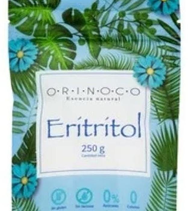 Paquete del eritritol de la marca Orinoco