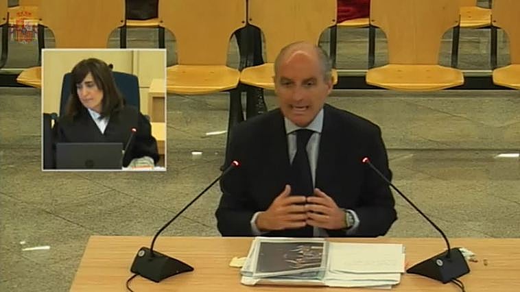 Camps responsabiliza a la "dirección nacional" del PP de la contratación con 'Gürtel'