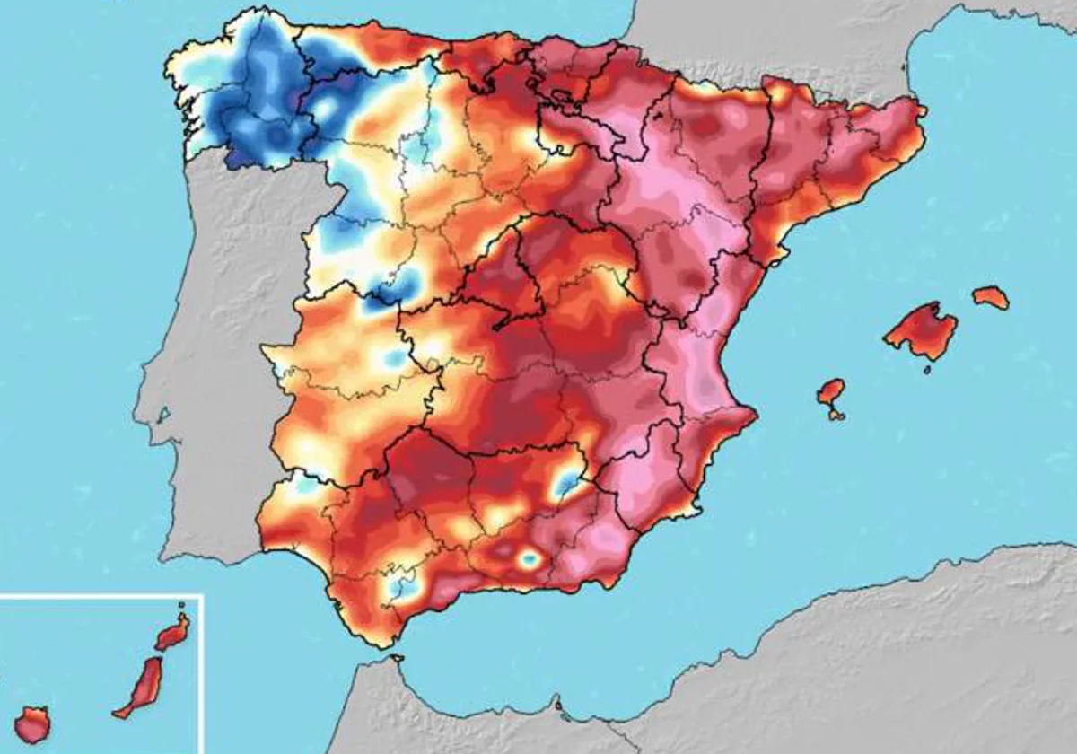 La Aemet avisa del nuevo cambio de tiempo que llega a España: lluvia y hasta 10 grados menos