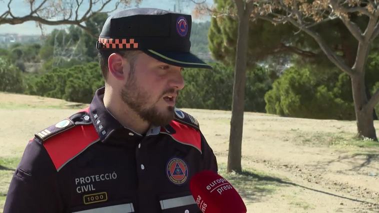 Protección Civil avisa que las fuertes rachas de viento "pueden provocar un incendio natural"