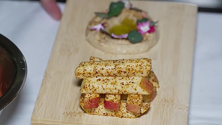 El chef Rodrigo de la Calle realza el valor de la manzana europea con tres recetas originales