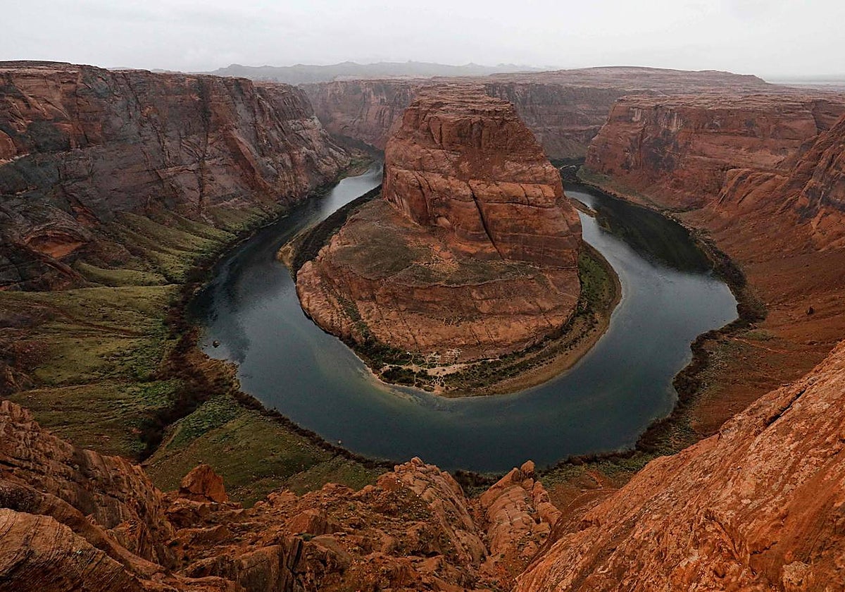 Vista del cañón del río Colorado (Arizona)