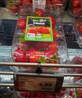 Imagen secundaria 2 - Ninguna fresa que se vende en los supermercados alemanes procede de España