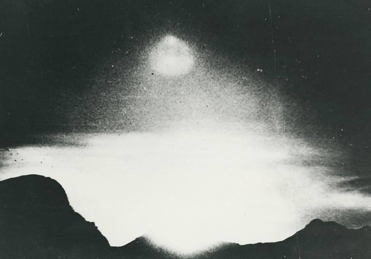 Detalle del fenómeno que se vivió en Manises en 1979