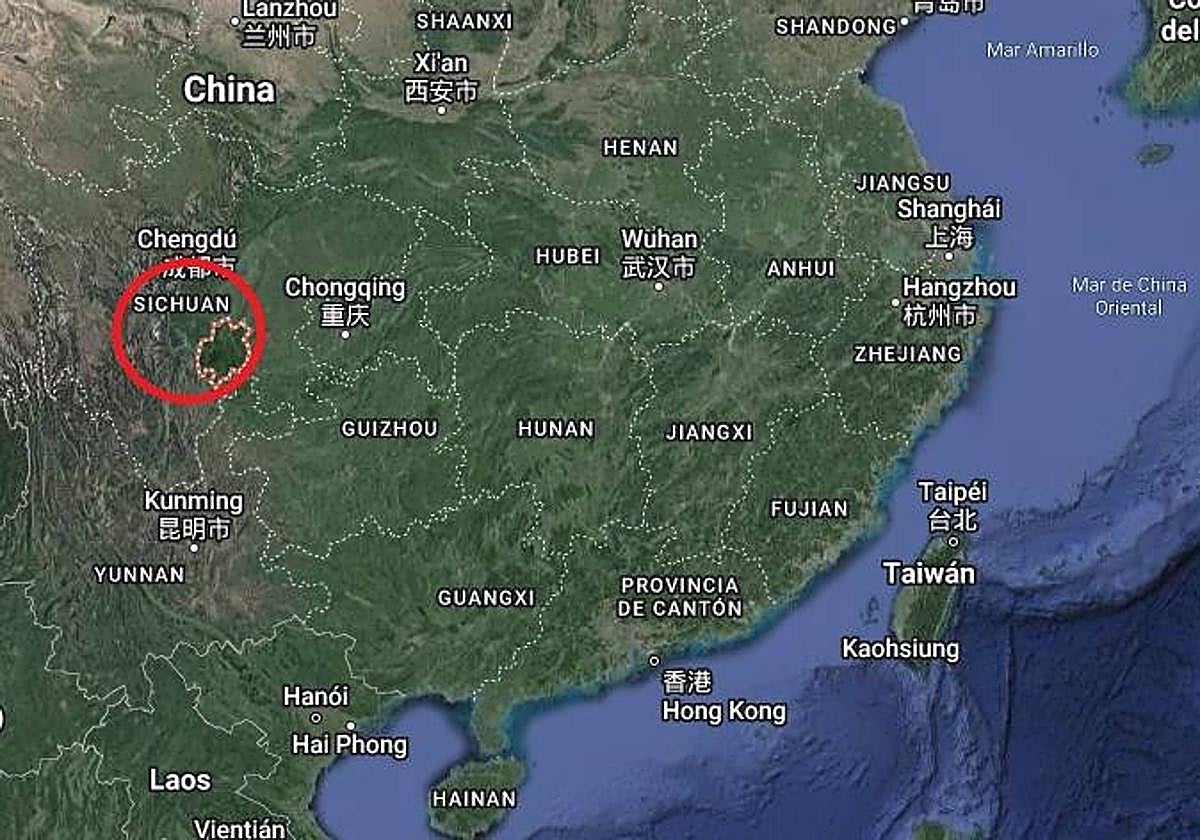 Situación de Sichuan