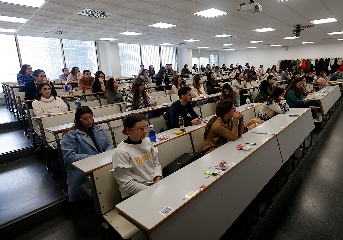 Examen MIR en Sevilla, el pasado enero