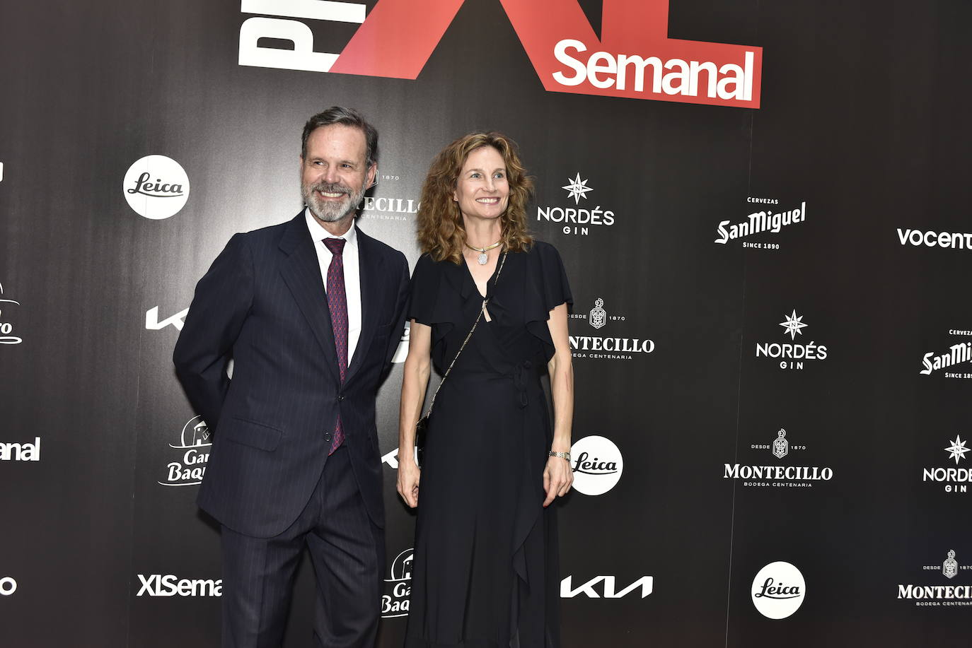 La periodista de XLSemanal, María de la Peña Fernández-Nespral, con su marido, Ignacio Entrecanales.