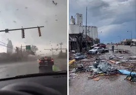 Al menos tres muertos y más de 75 heridos tras el paso de un tornado por Texas