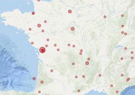 Un terremoto de 4,8 se siente en el oeste de Francia