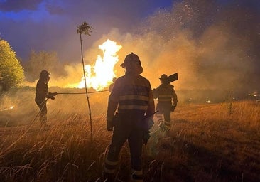24 horas haciendo frente al peor incendio de la historia de España