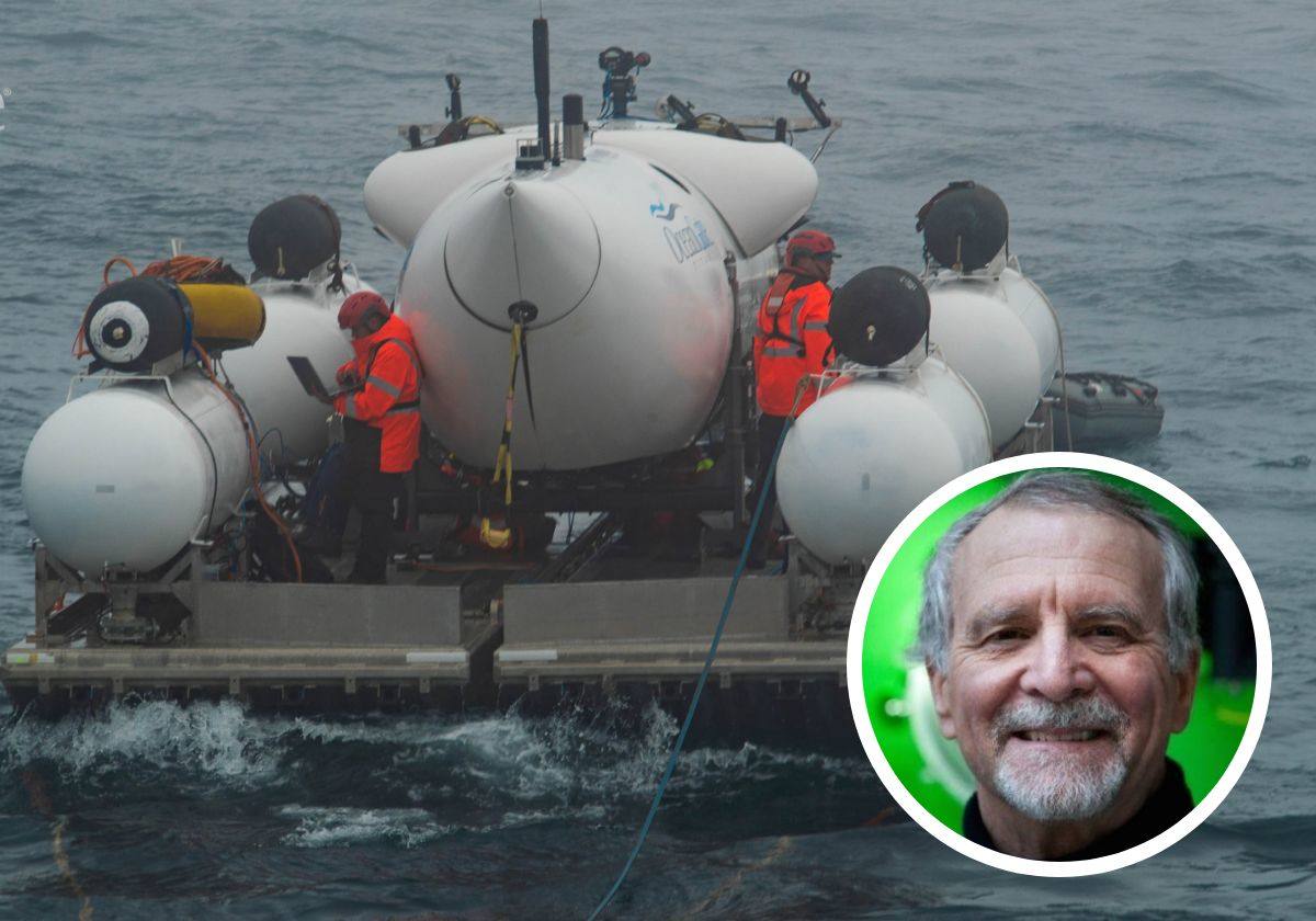 Paul-Henry Nargeolet, uno de los grandes exploradores del Titanic, entre los tripulantes del submarino perdido