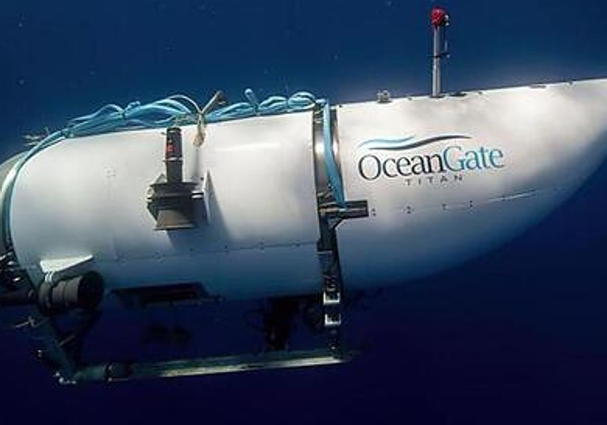 El operativo de búsqueda del submarino del Titanic ha captado golpes rítmicos y un objeto rectangular blanco