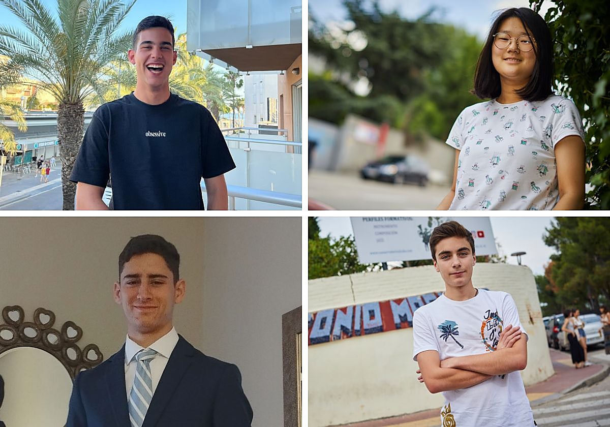 De izq. a dcha., Jorge Mercado, Hai Park, David Matas y Adrián Pérez