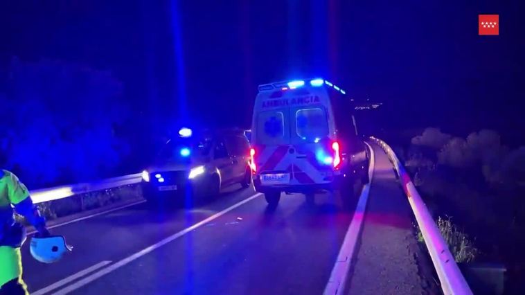 Un muerto y dos heridos en una colisión de vehículos en Los Santos de la Humosa