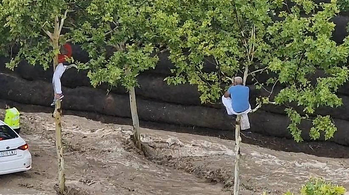 Vídeo: Zaragoza inundada por las trombas de agua