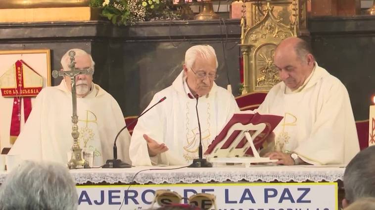 Último adiós a Carmen Sevilla en una misa organizada por Rappel