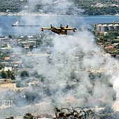 Grecia se quema por tercer día consecutivo