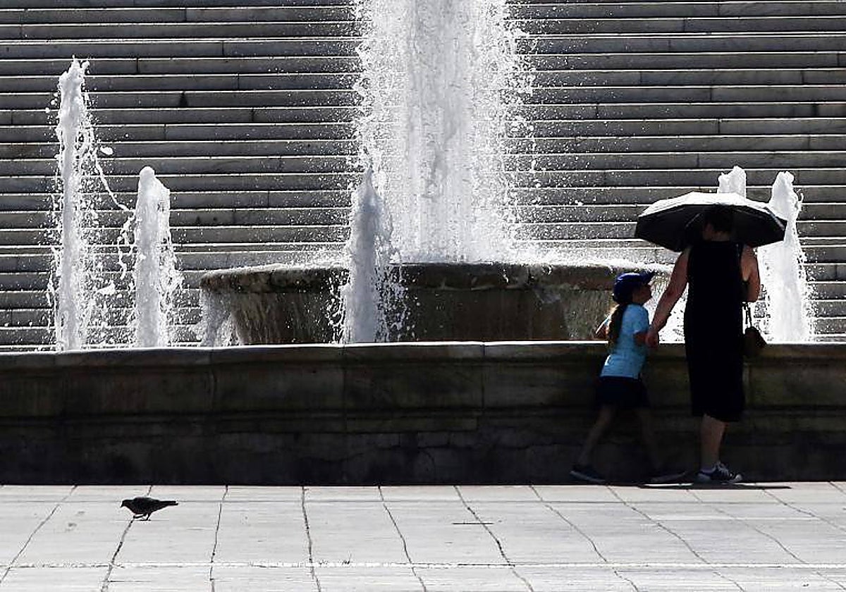 Ola de calor en Grecia
